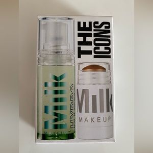 MILK MAKEUP The Icons Set:
Hydrating Primer + Cream Bronzer